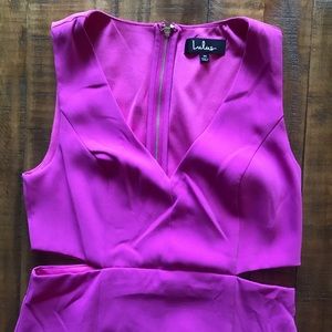 Cut out Lulu’s cocktail dress